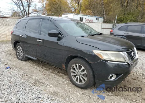 2015 Nissan Pathfinder S из США, поврежденный, VIN 5N1AR2MM8FC624022